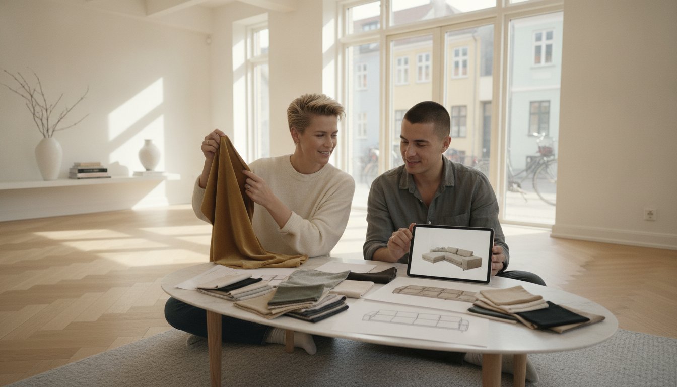 Sofa i eget design: Design din egen drømmesofa til en skarp pris