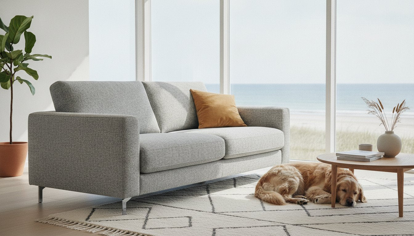 Slidstærk sofa: Den ultimative guide til holdbare tekstiler og materialer i 2026