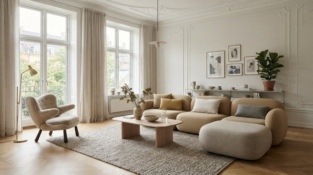 Dansk designmøbler i 2026: Skab et personligt hjem med funktionel æstetik