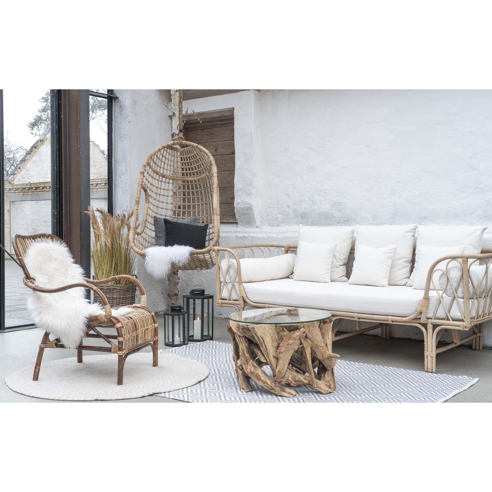 Grand Canyon Sofabord - med naturben