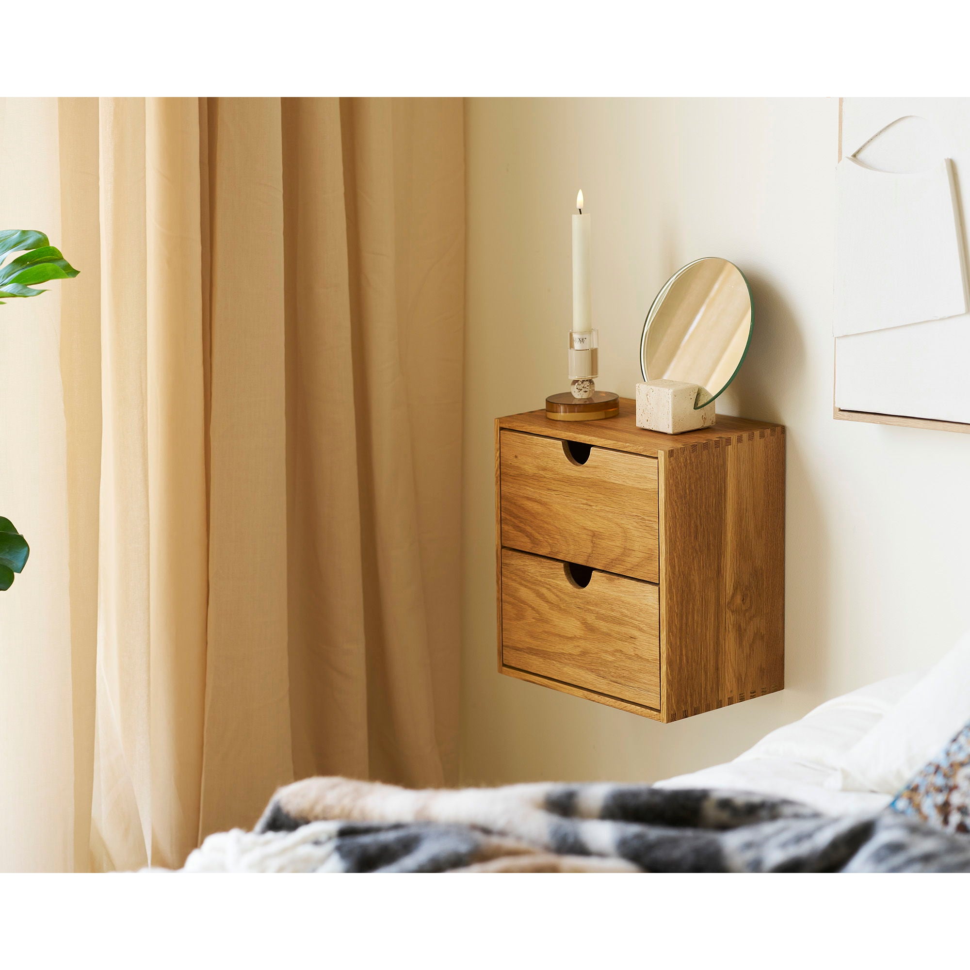 Townsville Væghylde med skuffer